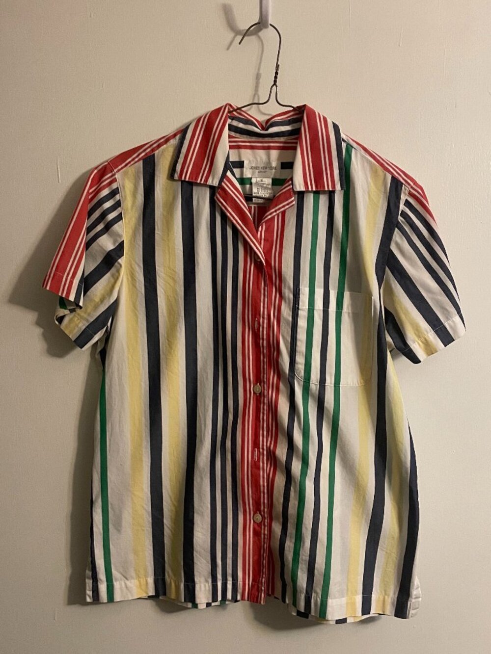 Jones New York Vintage 90s Striped Shirt